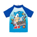 Blue-Black - Side - Sonic The Hedgehog Boys Ring Two-Piece Swimsuit