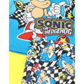 Blue-Black - Pack Shot - Sonic The Hedgehog Boys Ring Two-Piece Swimsuit