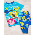 Blue - Lifestyle - SpongeBob SquarePants Boys Happy Pyjama Set