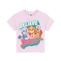 Pastel Purple-Brown - Back - Paw Patrol Girls Believe In Yourself T-Shirt (Pack of 2)