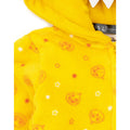 Yellow - Close up - Baby Shark Childrens-Kids 3D Fins Sleepsuit
