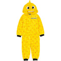 Yellow - Front - Baby Shark Childrens-Kids 3D Fins Sleepsuit