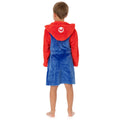 Red-Blue - Back - Super Mario Childrens-Kids Costume Dressing Gown