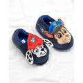 Blue - Pack Shot - Paw Patrol Childrens-Kids Chase & Marshall 3D Ears Slippers