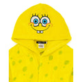 Yellow - Back - SpongeBob SquarePants Childrens-Kids Face Dressing Gown
