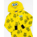 Yellow - Back - SpongeBob SquarePants Childrens-Kids Repeat Print Sleepsuit
