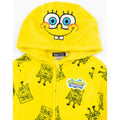 Yellow - Lifestyle - SpongeBob SquarePants Childrens-Kids Repeat Print Sleepsuit