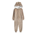 Brown - Front - Pusheen Girls 3D Ears 3D Ears Sleepsuit