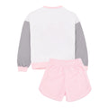 White-Grey-Pink - Back - Barbie Girls Living The Dream Fleece Pyjama Set