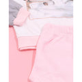 White-Grey-Pink - Pack Shot - Barbie Girls Living The Dream Fleece Pyjama Set