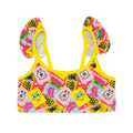 Yellow-Pink - Side - SpongeBob SquarePants Girls Faces Bikini