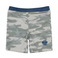 Grey - Close up - Paw Patrol Boys Camo Two-Piece Swimsuit