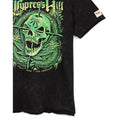 Black - Side - Cypress Hill Unisex Adult Skull T-Shirt