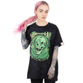 Black - Close up - Cypress Hill Unisex Adult Skull T-Shirt