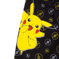 Blue-Black-Yellow - Side - Pokemon Boys Pikachu Pokeball Swim Shorts