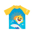 Blue-Yellow - Side - Baby Shark Boys Surf´s Up! Two-Piece Swimsuit