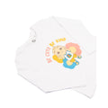 White - Lifestyle - Cocomelon Girls Be Cute Be Kind Long-Sleeved T-Shirt