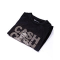 Black - Back - Johnny Cash Unisex Adult Photograph T-Shirt