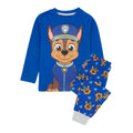 Blue-Red-Grey - Lifestyle - Paw Patrol Childrens-Kids Chase & Marshall Long Pyjama Set (Pack of 2)