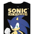 Black - Side - Sonic The Hedgehog Boys Japanese T-Shirt