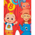 Orange-Blue - Close up - Cocomelon Childrens-Kids ABC Sleepsuit