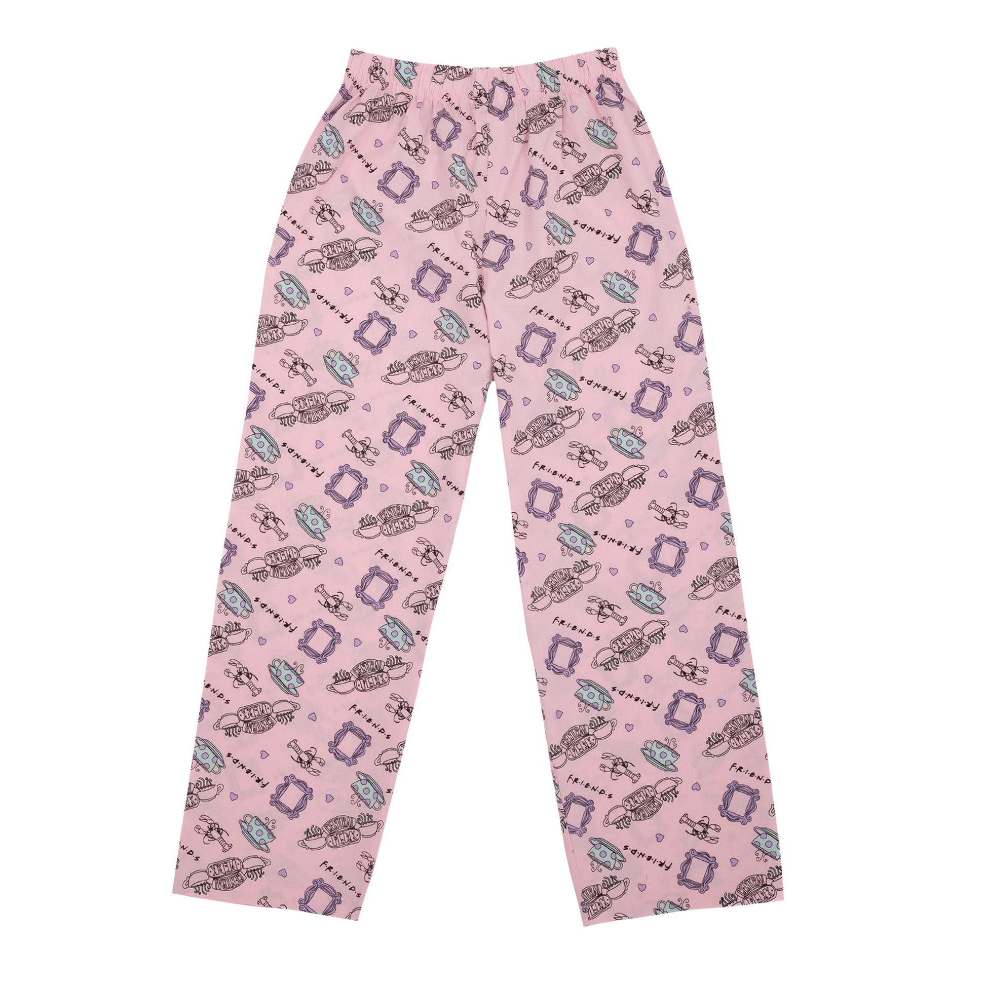Pink - Lifestyle - Friends Girls Short-Sleeved Pyjama Set