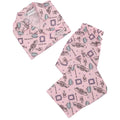 Pink - Close up - Friends Girls Short-Sleeved Pyjama Set