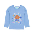 Blue - Front - Hey Duggee Girls Watch Us Grow Flowers Long-Sleeved T-Shirt