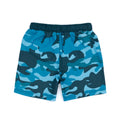 Blue - Back - Sonic The Hedgehog Boys Swim Shorts