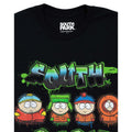 Black - Back - South Park Mens Graffiti T-Shirt