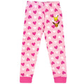 White-Pink - Pack Shot - Pokemon Girls Besties Pikachu & Eevee Frill Long Pyjama Set