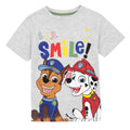 Green-Brown-White - Back - Paw Patrol Boys Smile Pyjama Set