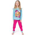 Blue-Pink - Pack Shot - Paw Patrol Girls Long-Sleeved Pyjama Set