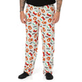 Grey-Orange-Black - Back - South Park Mens Character Lounge Pants