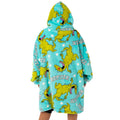 Blue - Back - Rugrats Womens-Ladies Oversized Hoodie Blanket