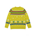 Green - Back - The Grinch Mens Knitted Christmas Jumper