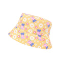 Pink-Yellow - Back - Peppa Pig Girls Reversible Bucket Hat