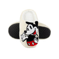 White-Black - Lifestyle - Disney Womens-Ladies Mickey Mouse Slippers