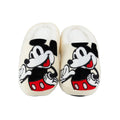 White-Black - Front - Disney Womens-Ladies Mickey Mouse Slippers