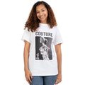 White - Side - Barbie Womens-Ladies Couture T-Shirt