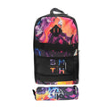 Black-Multicoloured - Front - Rock Sax That´s The Spirit Bring Me The Horizon Backpack & Pencil Case