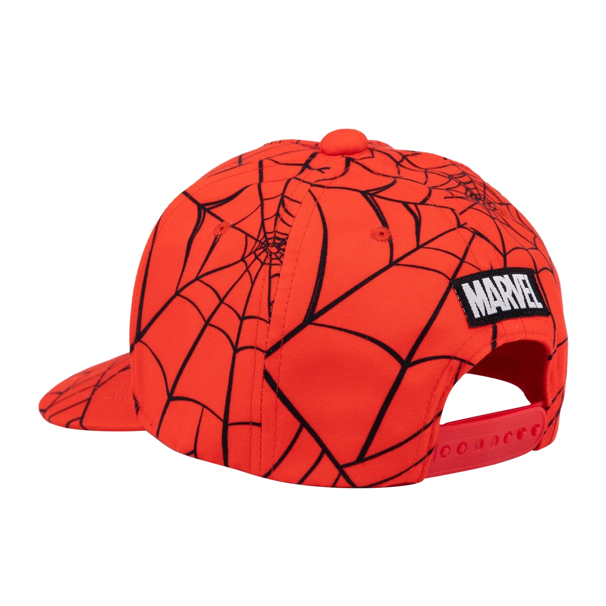 Red-Black - Back - Spider-Man Boys Superhero Snapback Cap