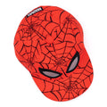 Red-Black - Side - Spider-Man Boys Superhero Snapback Cap