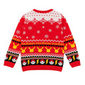Red - Back - Pokemon Childrens-Kids Pikachu Knitted Christmas Jumper