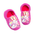 Purple-Pink - Front - Shopkins Girls Poppy Corn Characters Slippers