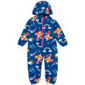 Blue - Front - Paw Patrol Girls Skye Puddle Suit