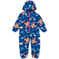 Blue - Front - Paw Patrol Girls Skye Puddle Suit