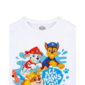 White-Multicoloured - Back - Paw Patrol Childrens-Kids All Paws In! T-Shirt