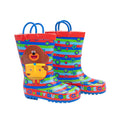 Red-Blue-Green - Back - Hey Duggee Boys Wellington Boots