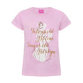 Pink - Front - Beauty And The Beast Girls Princess T-Shirt